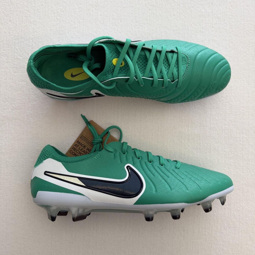 Nike Soccer Shoes Mens Size 7.5 Green Firm Ground Cleats HJ7722-300 New